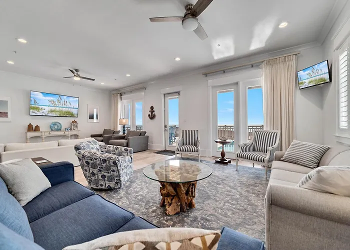 Memory Maker By Gsvr - Spacious Beachfront Retreat With Heated Pool, Elevator - Free Activities And Golf Holiday home