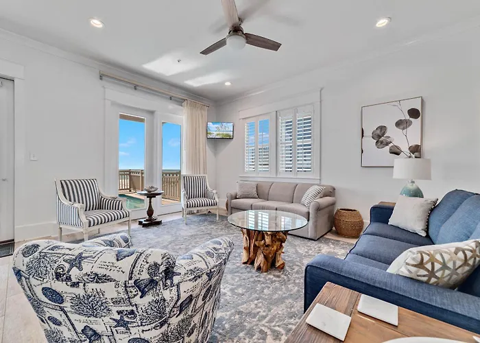 Memory Maker By Gsvr - Spacious Beachfront Retreat With Heated Pool, Elevator - Free Activities And Golf